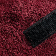 BURGUNDY-FROTTEEBAND