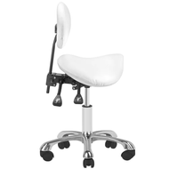Cosmetic stool 1025 white giovanni