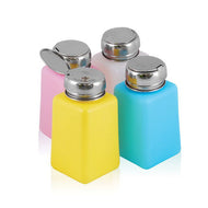 Pompflacon chroom 180ml diverse kleuren