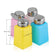 Pompflacon chroom 180ml diverse kleuren