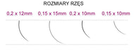 Syis - eyelashes j 0.20x 10mm 0.25g