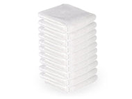 Microfiber towel 73x40cm 10pcs white