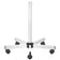Set of armchair 210 + led magnifier lamp S5 + stool 302