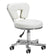 Tabouret cosmétique pour pédicure 9266 blanc