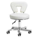 Tabouret cosmétique pour pédicure 9266 blanc