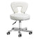 Tabouret cosmétique pour pédicure 9266 blanc