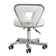 Tabouret cosmétique pour pédicure 9266 blanc