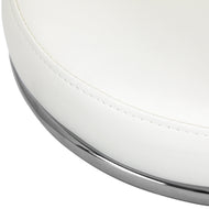 Cosmetic stool for pedicure 9266 white