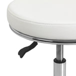Tabouret cosmétique pour pédicure 9266 blanc