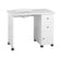Wood desk 011B with dust absorber AM-8A