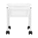 White pedicure tray Simple