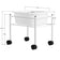 White pedicure tray Simple