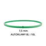Silikondichtung für Autoklaven Wachs 10l und 12l grün 7.5mm