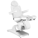 Elektrische cosmetische stoel Azzurro 870s pedicure 3 motoren wit