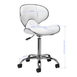 Gabbiano cosmetic stool q-4599 white