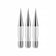 A set of needles for an electrocoagulator