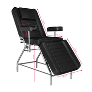 Pro ink 602 black tattoo chair