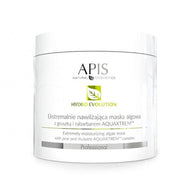 Apis hydro evolution extremely moisturizing algae mask with pear and rhubarb aquaxtrem ™ 250g