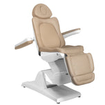 Elektrische cosmetische stoel Azzurro 870 3 motoren cappuccino