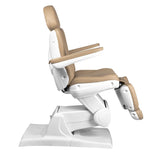 Elektrische cosmetische stoel Azzurro 870 3 motoren cappuccino