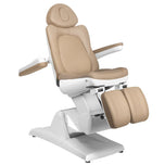 Elektrischer Kosmetikstuhl Azzurro 870s Pediküre 3 Motoren Cappuccino