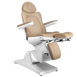 Elektrischer Kosmetikstuhl Azzurro 870s Pediküre 3 Motoren Cappuccino