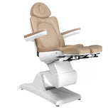 Elektrischer Kosmetikstuhl Azzurro 870s Pediküre 3 Motoren Cappuccino