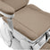 Elektrischer Kosmetikstuhl Azzurro 870s Pediküre 3 Motoren Cappuccino