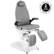 Electric podiatry chair Azzurro 709a 3 motors Gray