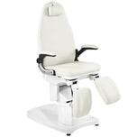 Electric podiatry chair Azzurro 709a 3 motors white