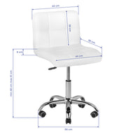 Cosmetische stoel a-5299 wit
