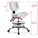 Cosmetic stool a-4299 white