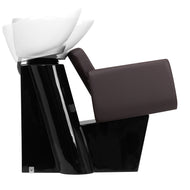 Gabbiano Helsinki's hairdressing wash unit brown