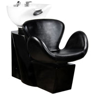 Gabbiano Amsterdam hairdressing wash unit black