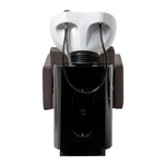 Hairdressing wash unit Gabbiano Ankara brown