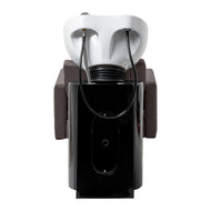 Hairdressing wash unit Gabbiano Ankara brown