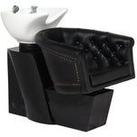 Gabbiano black hairdressing wash unit London