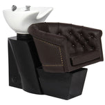 Gabbiano hairdressing wash unit London brown