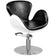 Gabbiano Friseurstuhl Amsterdam schwarz-weiß
