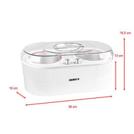 Wax heater 2in1 can 400ml + 800ml 400w