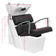 Gabbiano hairdresser wash unit Brussels black