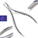 Omi pro-line nageltang AL-101 voor acrylnagels, bek 16 / 6 mm, doosgewricht