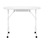 Folding desk 4031 white + bag
