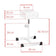 White bell pedicure footrest