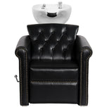 Gabbiano hair wash unit Berlin Lux black