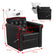 Gabbiano hair wash unit Berlin Lux black
