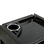 Gabbiano hairdressing trolley 048A black