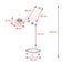 Elegante 6014 60 LED 5d LED magnifier lamp with a tripod