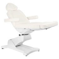 Fauteuil cosmétique électrique azzurro 869a rotatif 4 moteurs blanc