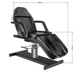 Fauteuil cosmétique hydraulique A 210c pédicure noir